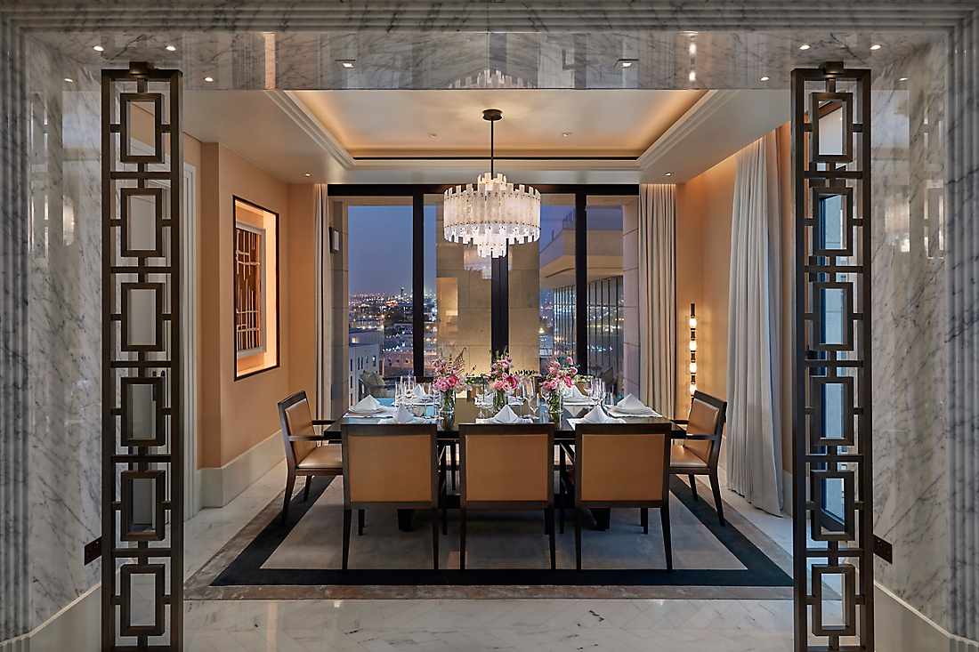 Two-Bedroom Baraha Suite dining room